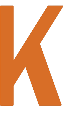 Kindred white logo
